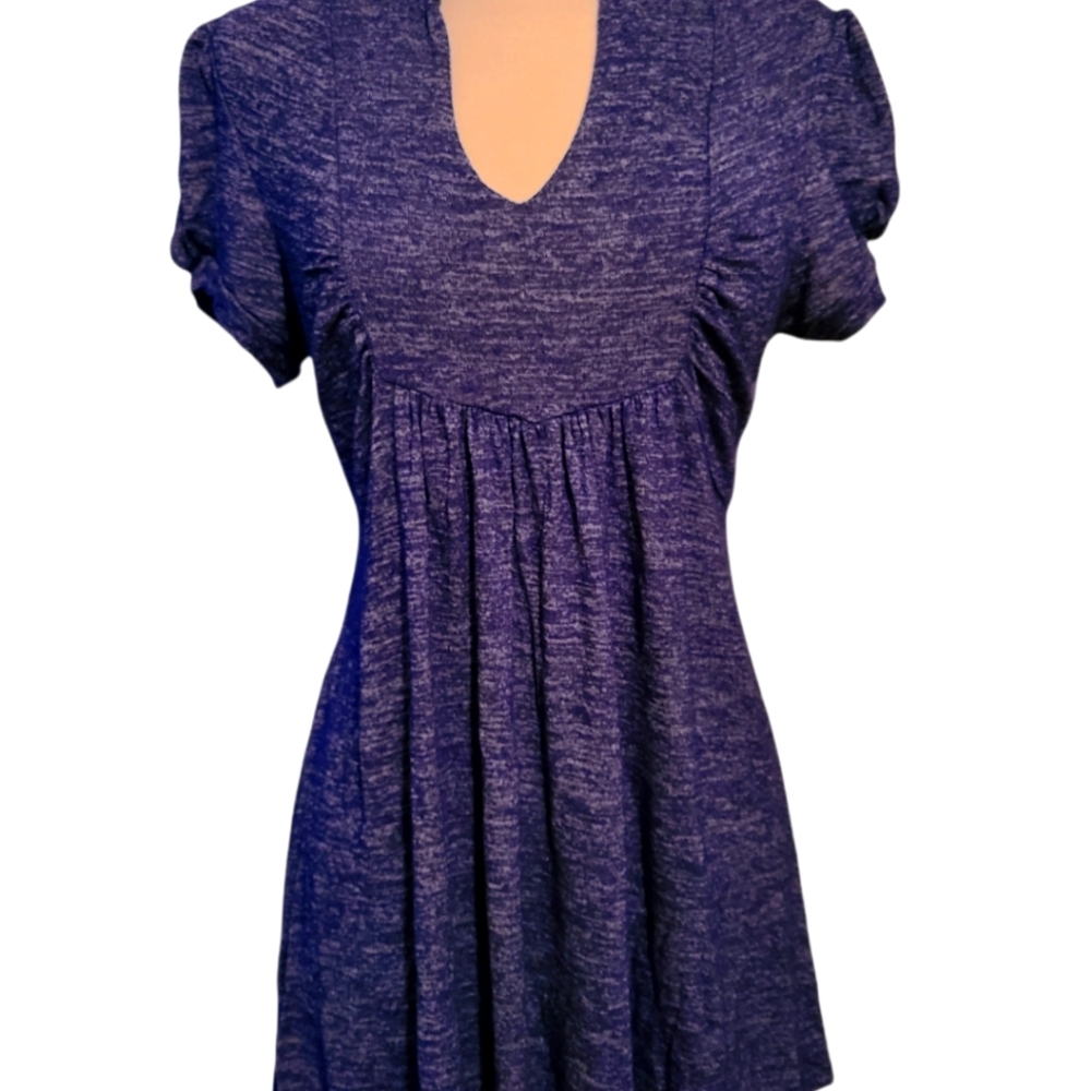 FIG & Blue Womens  V-Neck Tunic Top